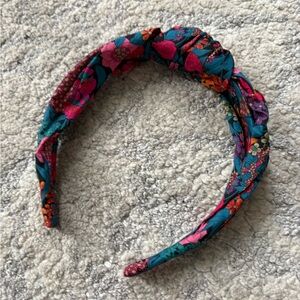 NWOT J. Crew Floral Knotted Headband